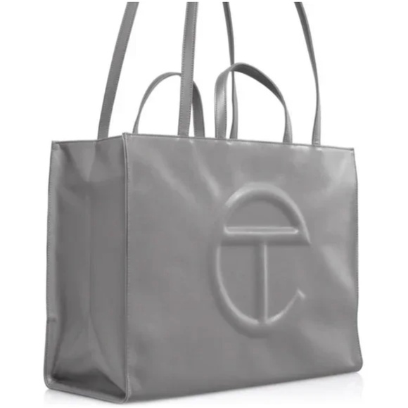 Large Telfar Shopper / Tote in Gray - Picture 1 of 2
